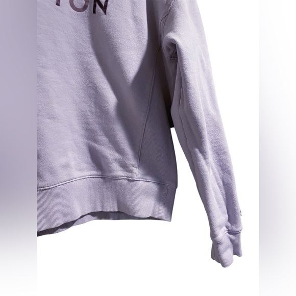 Peloton Light Purple Lilac Pull Over Crew Neck Sweatshirt | Women Size Large - Picture 5 of 7